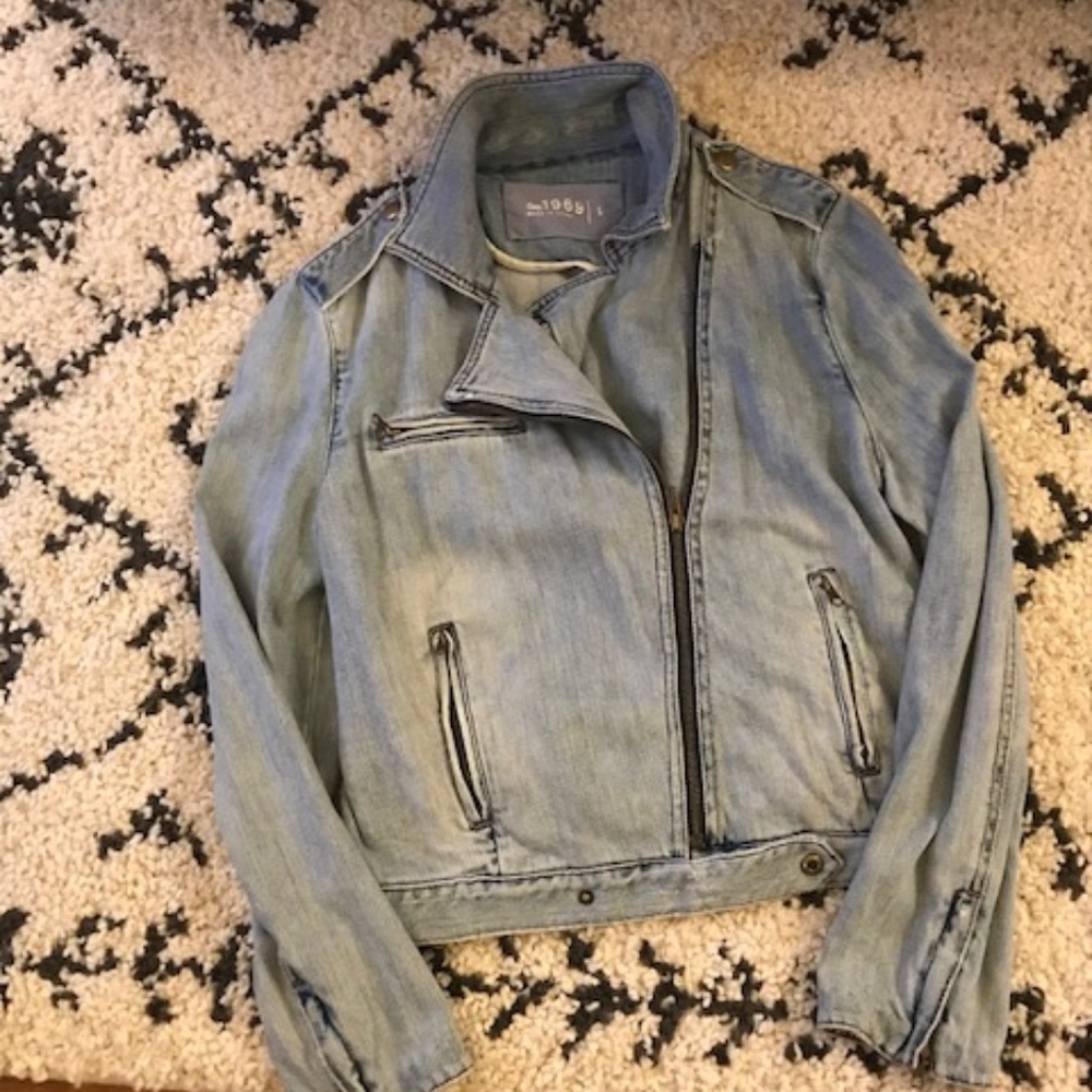 Jean Bomber Jacket